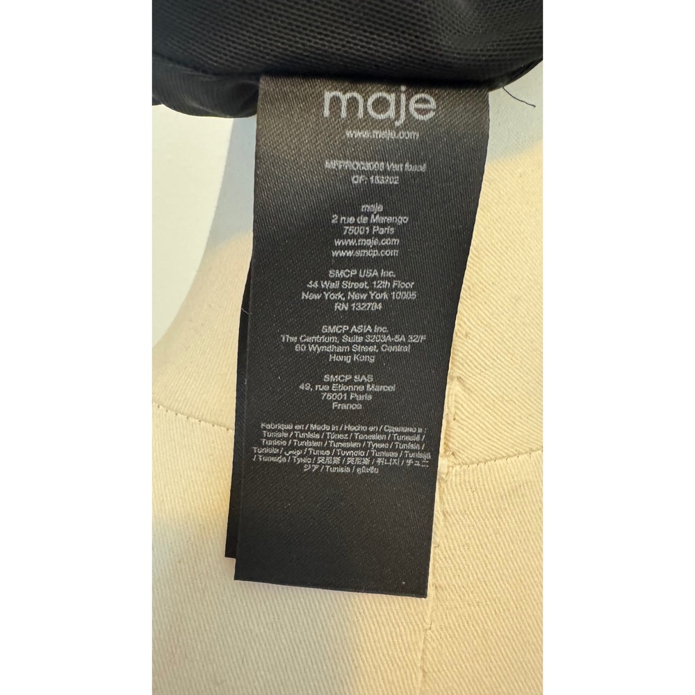 Maje Rayane Lurex Pleated Mini Dress - Picture 7 of 8